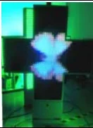 led pharmacy cross P25 1200X1200mm double side for clinic hospital church control by RS232,RF Wireless, WIFI(Optional)