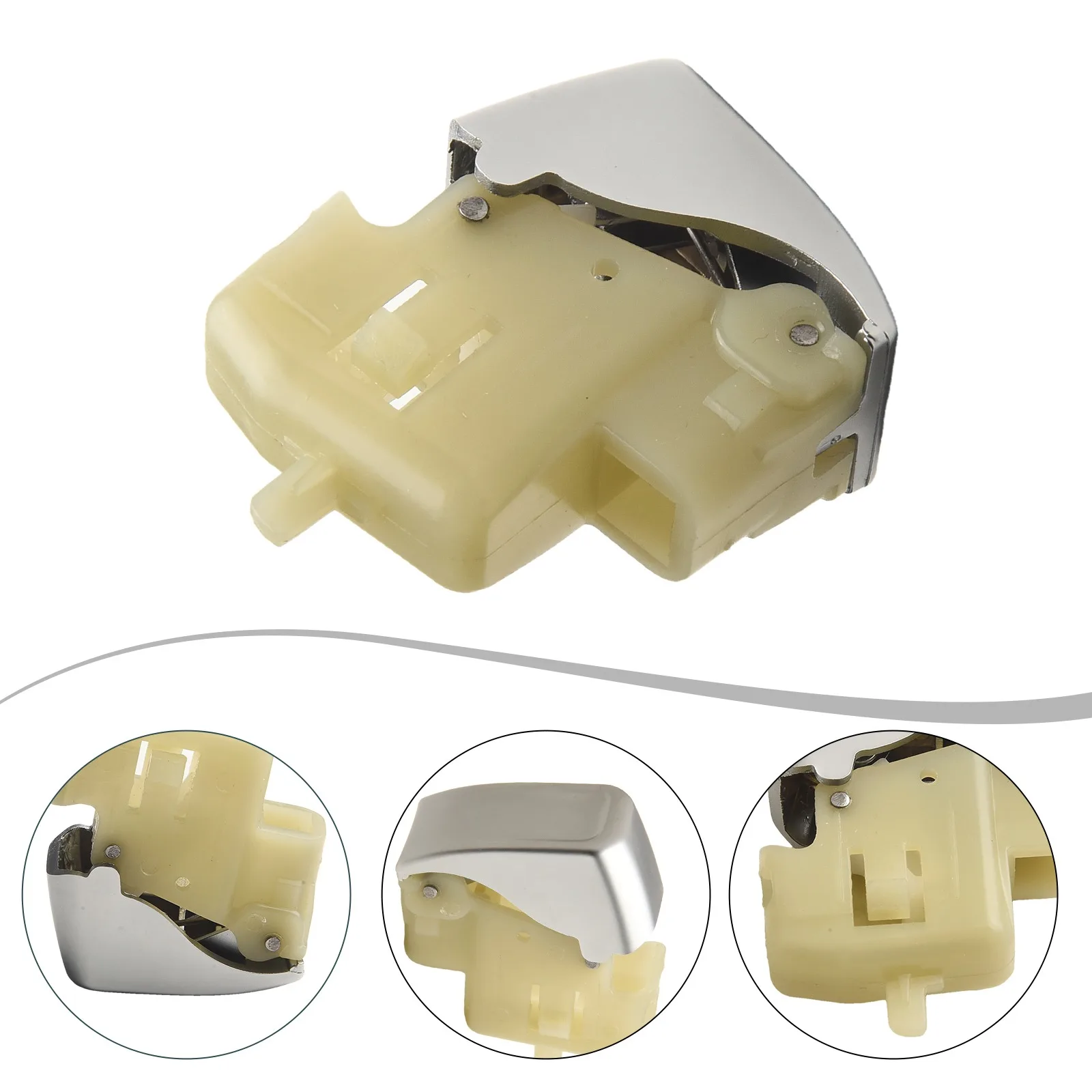 Auto Gear Selector Part Gear Shift Knob Trim Direct Replacement Design Easy Installation Process For Daily Driving Comfort