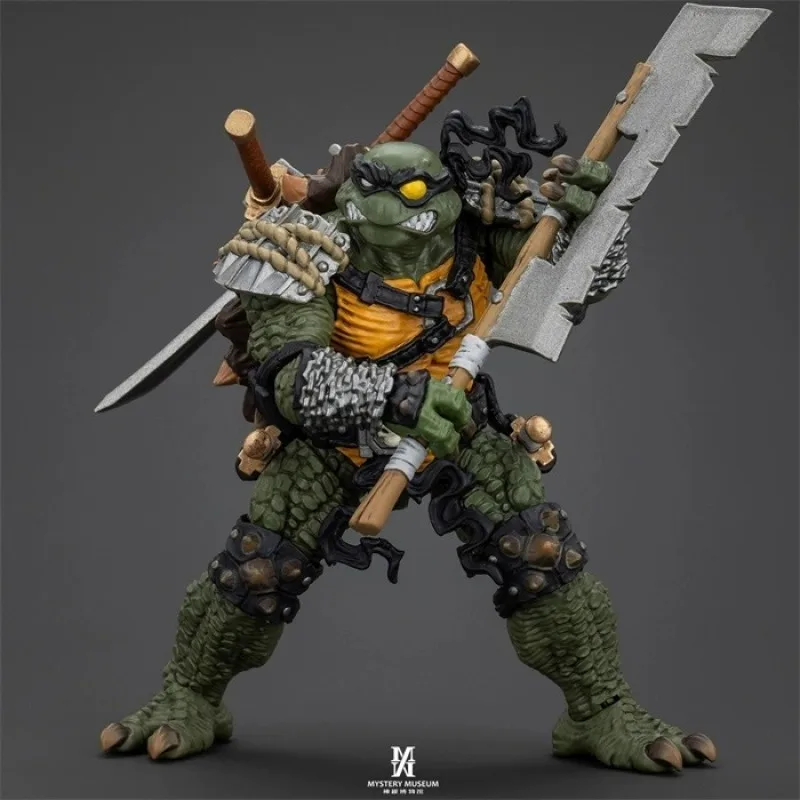 JOYTOY Dark Source Tortuga Ninja - Krona Fierce Fury Toka Muñeca móvil de mano Juguete Juego de moda Figura articulada