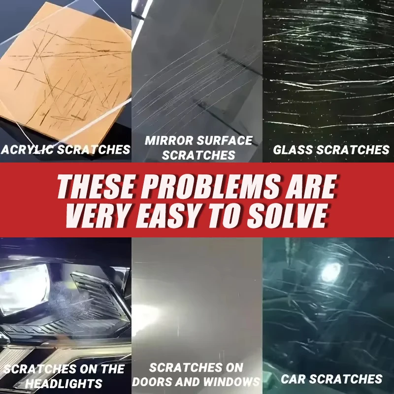 Repair Of Scratches On Car Glass Glass Polishing Powder Suitable For All Types Of Scratches Car Window Polishing