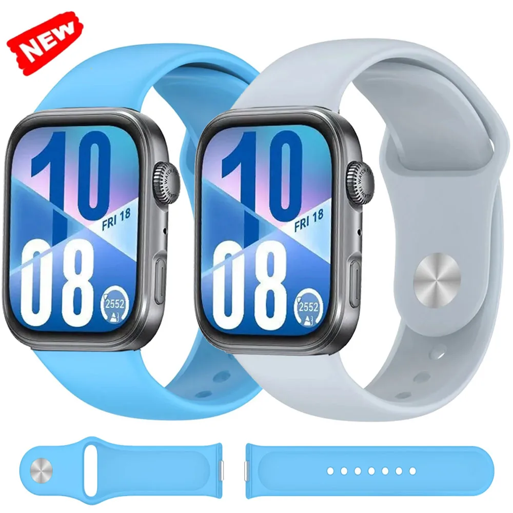 

Silicone Loop For Huawei Watch Fit 4 Pro Strap Smartwatch Accessories Replacement Sport Correa Bracelet for Huawei Watch fit 4/3