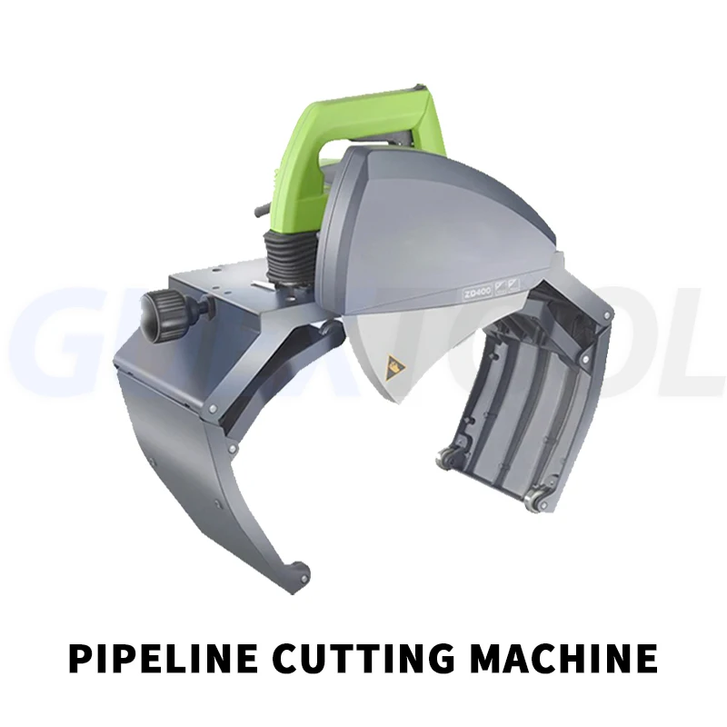 Electric Stainless Steel & Iron Pipe Cutting Machine 220V 1000W 15-220mm Cutting Range