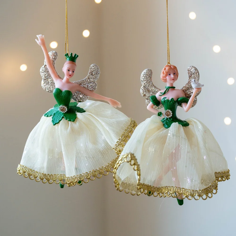 Colgante de Ballet Cascanueces para niñas, adornos decorativos para árbol de Navidad, fiesta, hogar, vacaciones de invierno, decoración de ambiente, danza