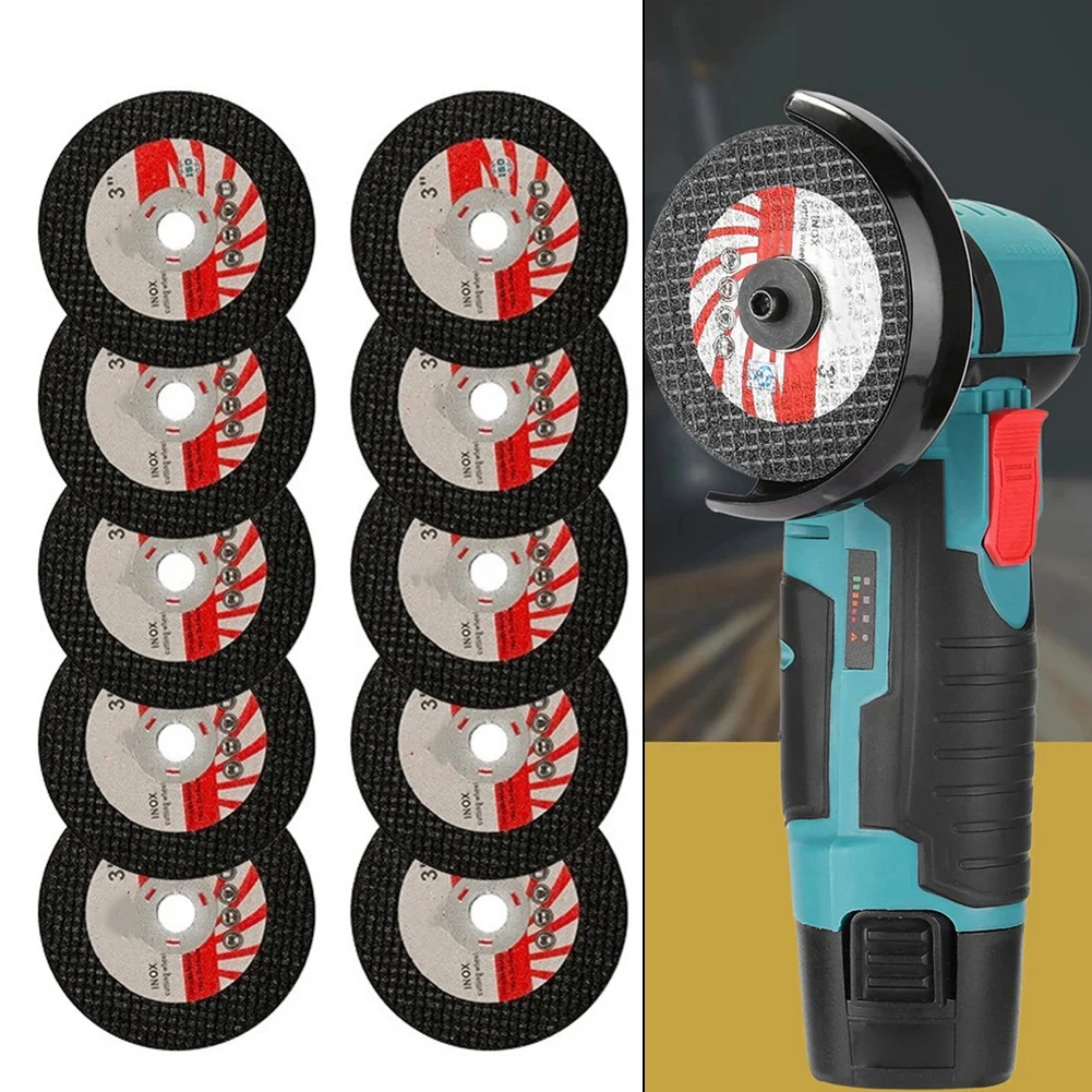 

10 шт. отрезных дисков из смолы 75 мм для угловых шлифовальных машин, аксессуары для электроинструментов