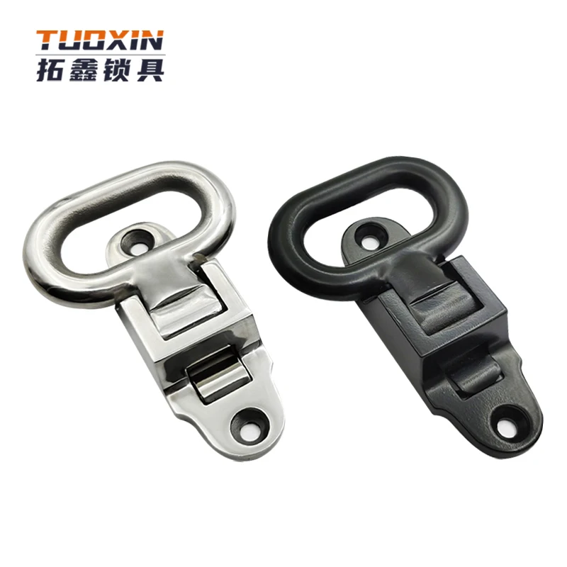 

Tuoxin 304 Stainless Steel RV Pedal Stainless Steel Anti-slip Folding Footrest for Boat, Folding Mast Footrest Accessory