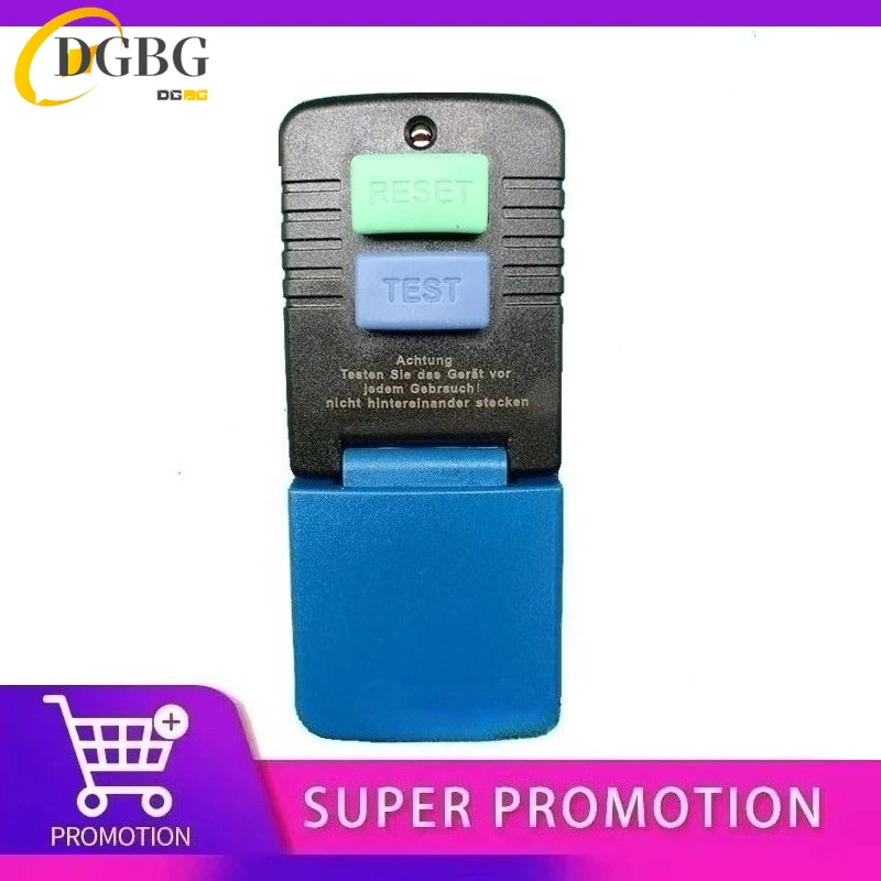 Personal Safety Protection Adapter Plug PRCD Socket FI Circuit Breaker Secure Connector for Outdoor Anti-Electric Shock IP54 16A