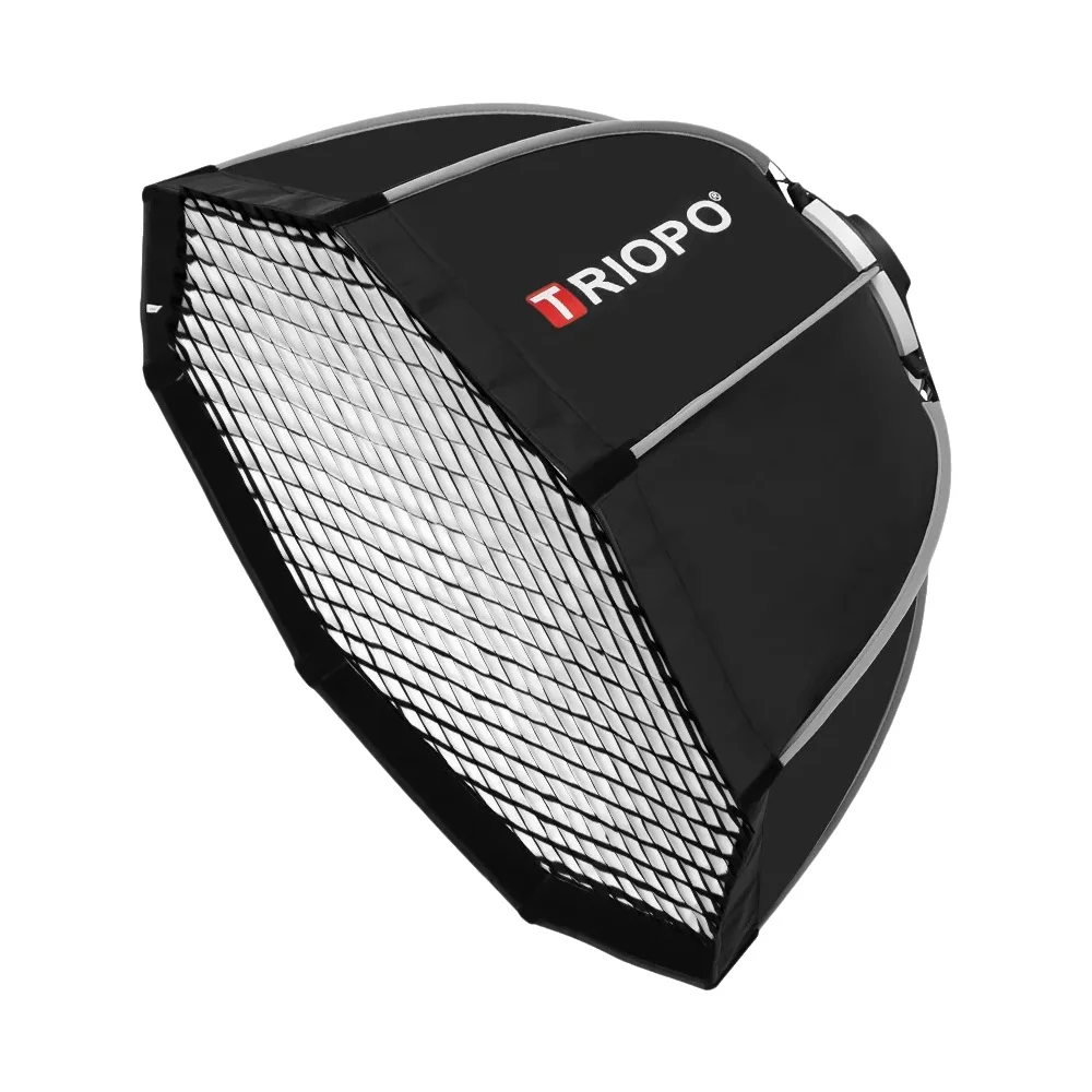 Triopo K3 Series Octagon Softbox Quick-Setup Bowens Mount do lamp Sokani X100 X60 Mini Aputure 300c 200xS Godox LED Video Light — zdjęcie produktu 7