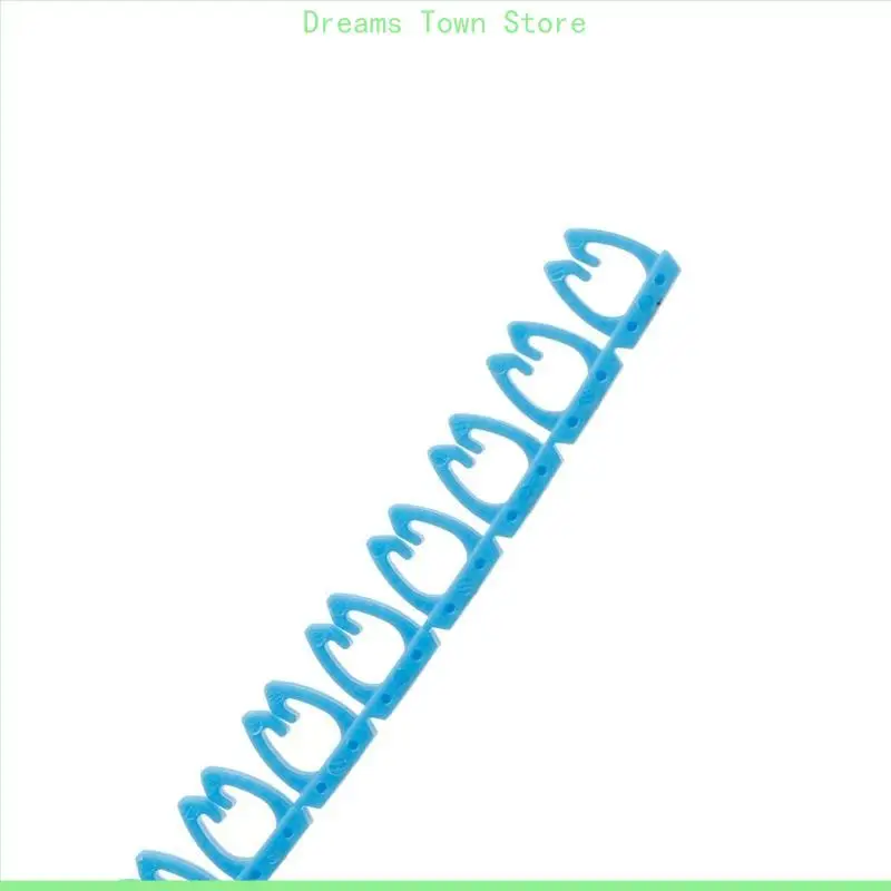 HX6A 100pcs Easy Mark PP Numeric Cable Label Marks Cables Tag Labels Marker Marker