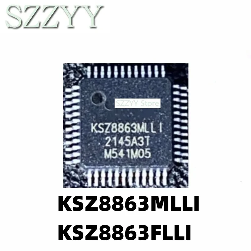 5PCS KSZ8863MLLI MLLI QFP48 KSZ8863FLL FLLI Ethernet Controller Chip