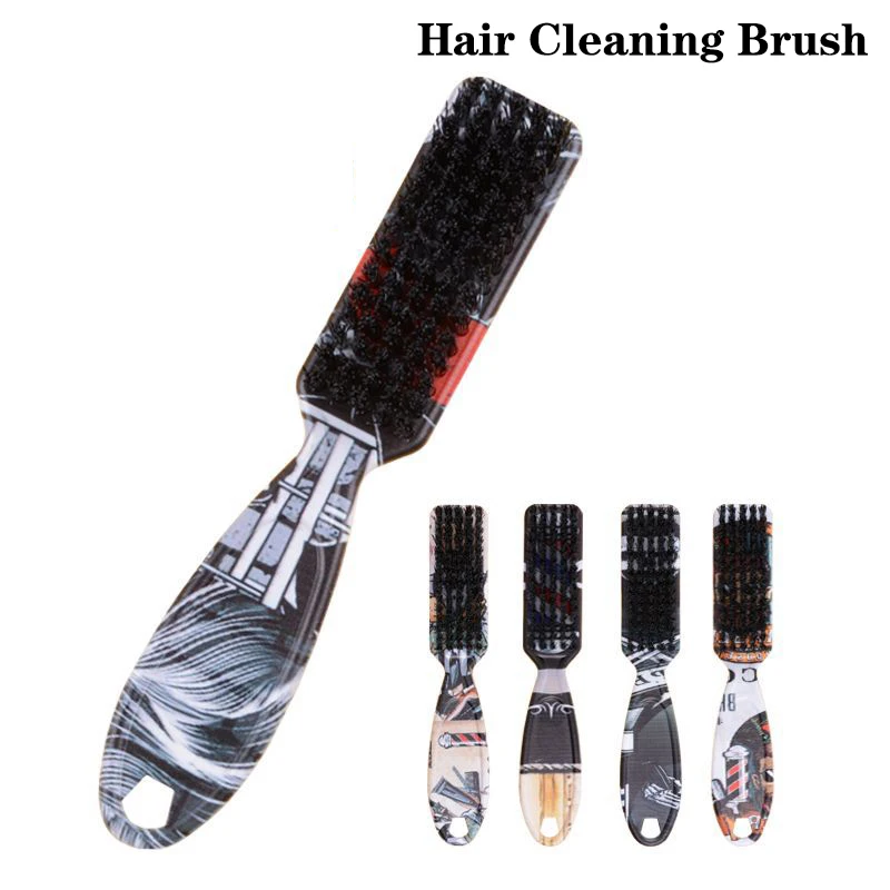 

Plastic Handle Hairdressing Soft Hair Cleaning Brush Barber Neck Duster Broken Hair Remove Comb Hair Styling Tools Comb Barber