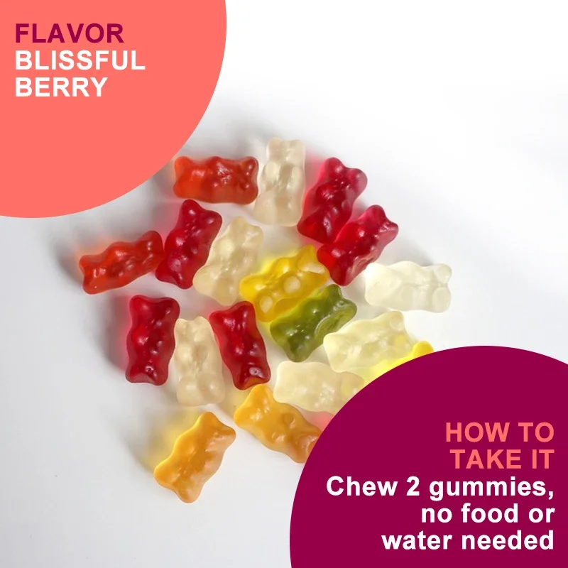 Probiotic + Prebiotic Gummies - Promote Digestive Health and Relieve Bloating Improve Intestinal Function Support Immune Health