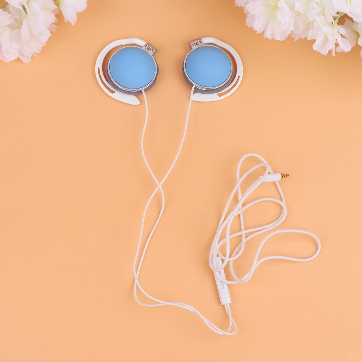 

Earphones Sports Headphones for Gym Neck Hanging Headset with Wheat Wired over Earbuds