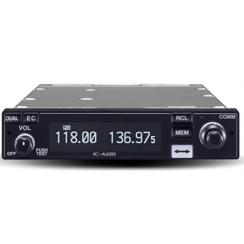 

IC-A220 general aviation radio tower dispatching external antenna aircraft special walkie-talkie