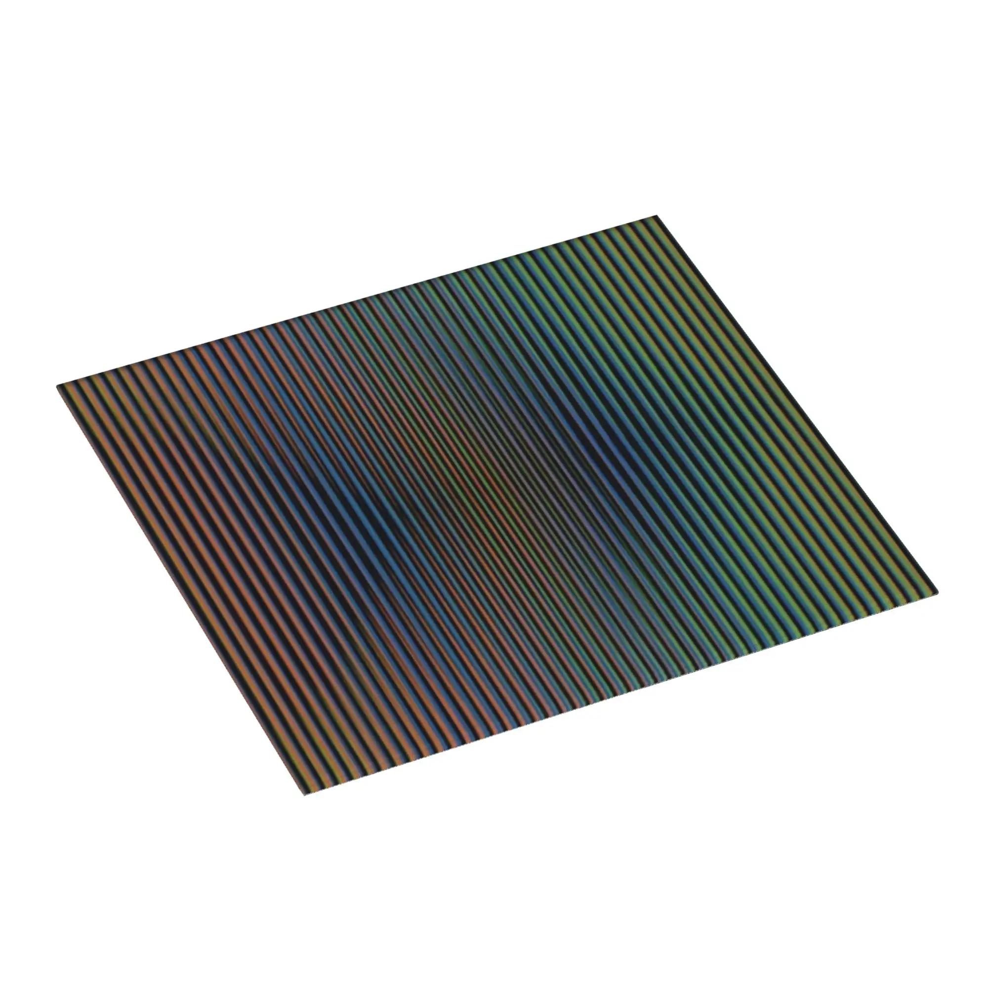 Carlos Cruz Diez Permutation Non‑Slip Waterproof Absorbent Barware Tableware Oil Proof Reusable  Bathroom Drying Mat For Kitchen