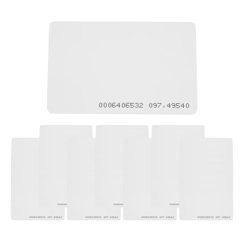 50 шт. карта контроля доступа умная бесконтактная карта 125 кГц EM4100 TK4100 RFID-метка ключ для комплекта ключей контроля доступа