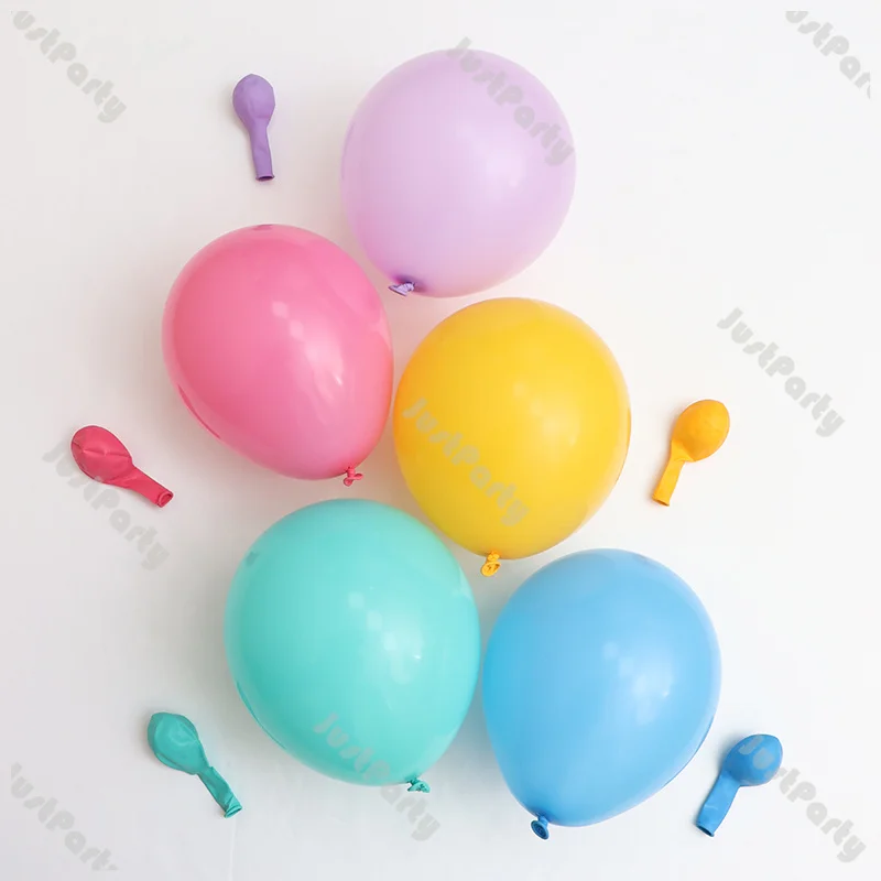 5/10/12/18inch Cute Balloons Boys 1st Birthday Girl Baby Shower Kids Party Decor Lemon Blue Pastel Balloons Wedding Decorations