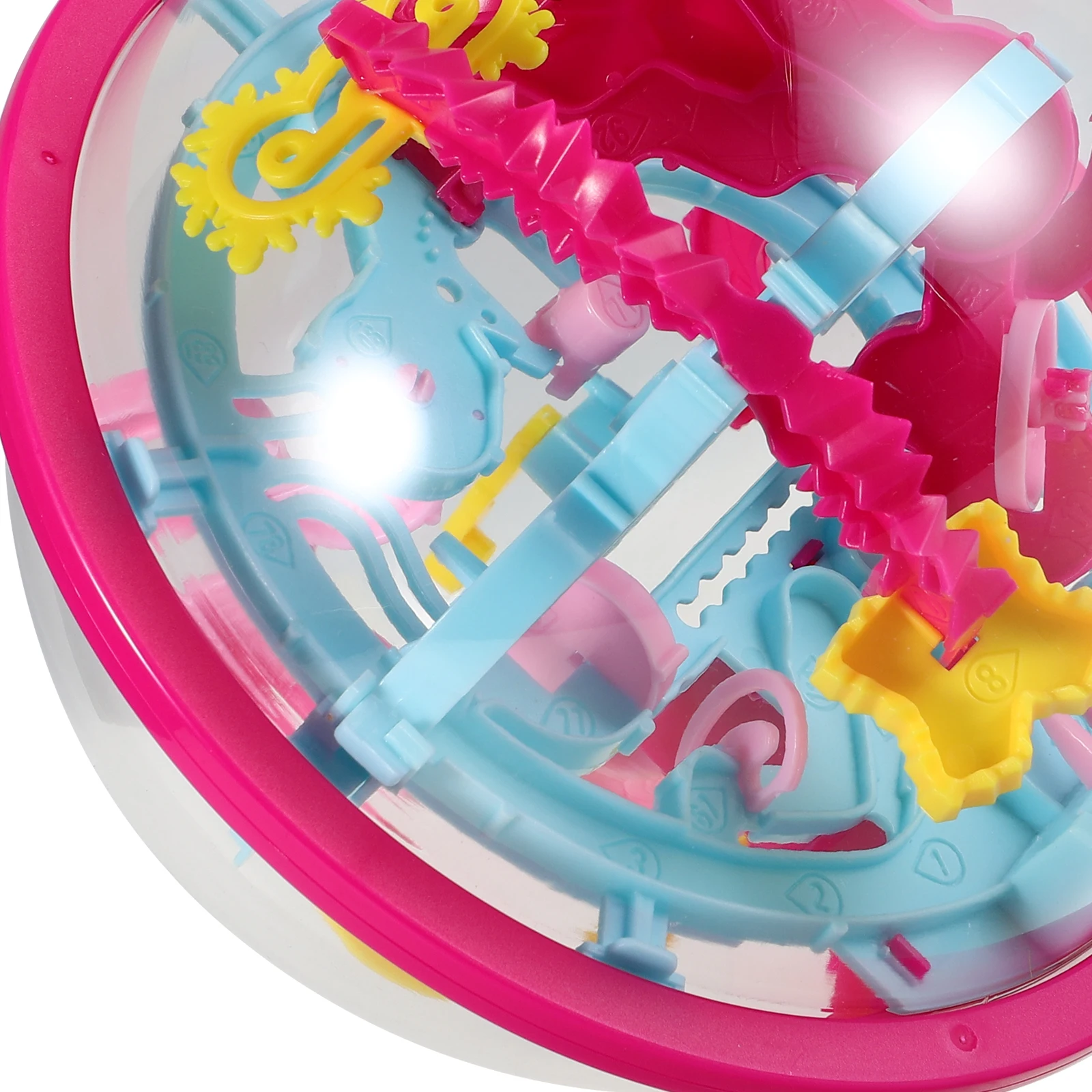 3D Maze Ball Puzzle For Kids Adults Creative Sensory Game Fine Craftsmanship Portable Learning Cognitive Skill Development