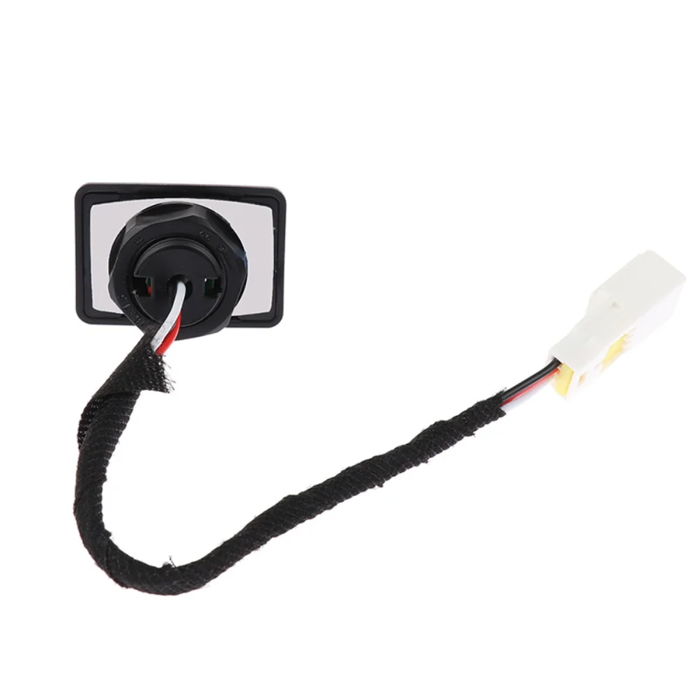 

Tailgate Switch and Trunk Release Switch for Car Rear Installation DC 12V Glossy Black ABS Wear Resistant Material