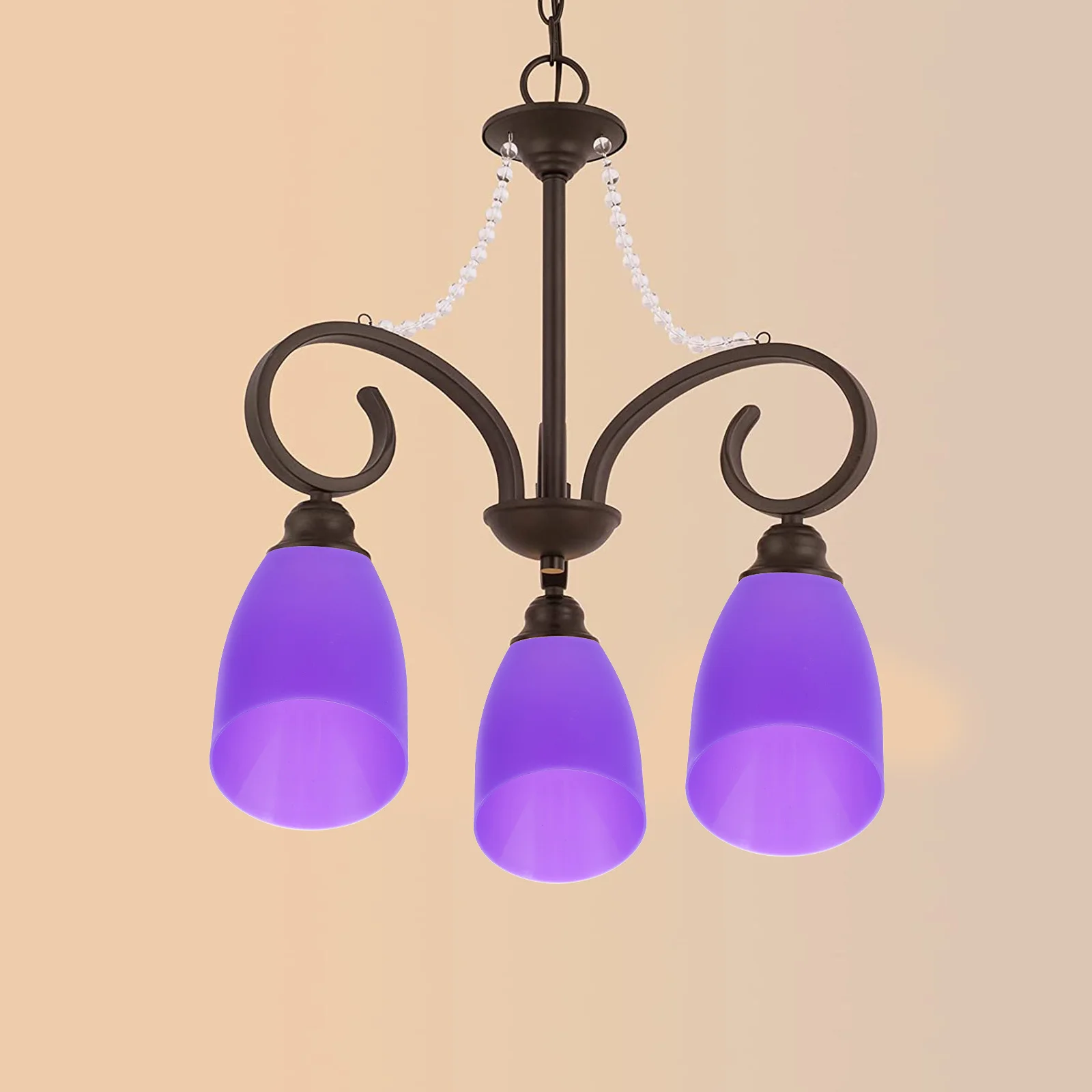 

Plastic Horseshoe Lampshade Small Decorative Light Cover for Bedroom Desk Lamp Unique Inclined Design Effective Light Blocking