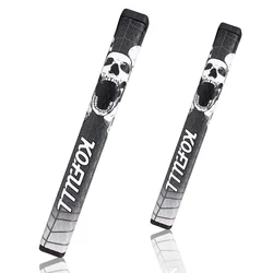Kofull Golf Grips Skull Pattern Non-Slip Golf Club Putter Grip Replacement Accessories 1 Piece Black Color