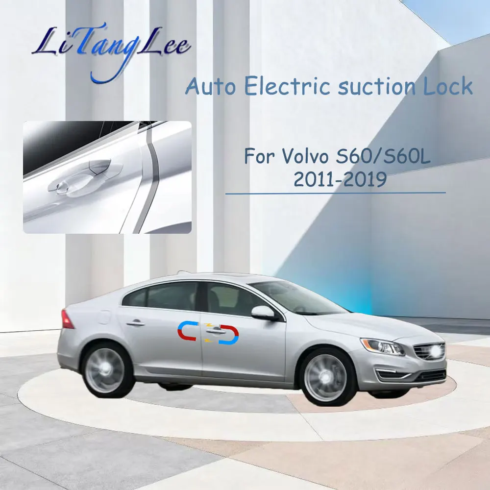 

Для Volvo S60/S60L 2011-2019 ​ ​ Автомобильная дверная защелка с мягким закрыванием, привод замка, автоматический электрический поглощающий всасывающий бесшумный доводчик