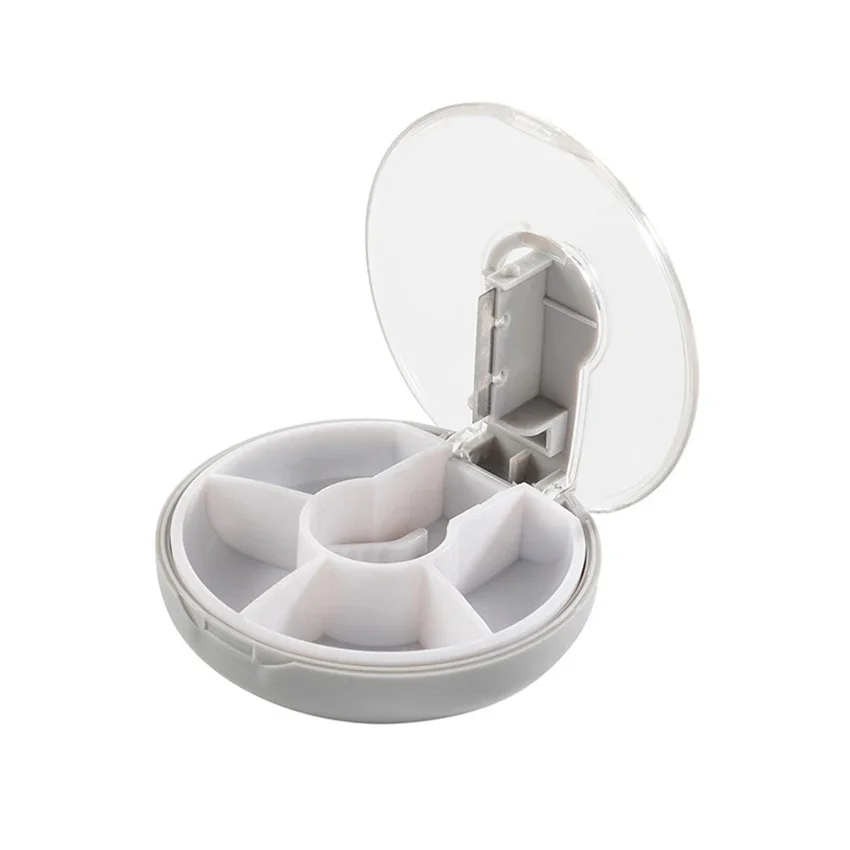 Pill Cutter Medicine Box Pill Cutting Splitter Drugs Tablet Cutter Divider Storage Case Pill Box Pill Cases & Splitter