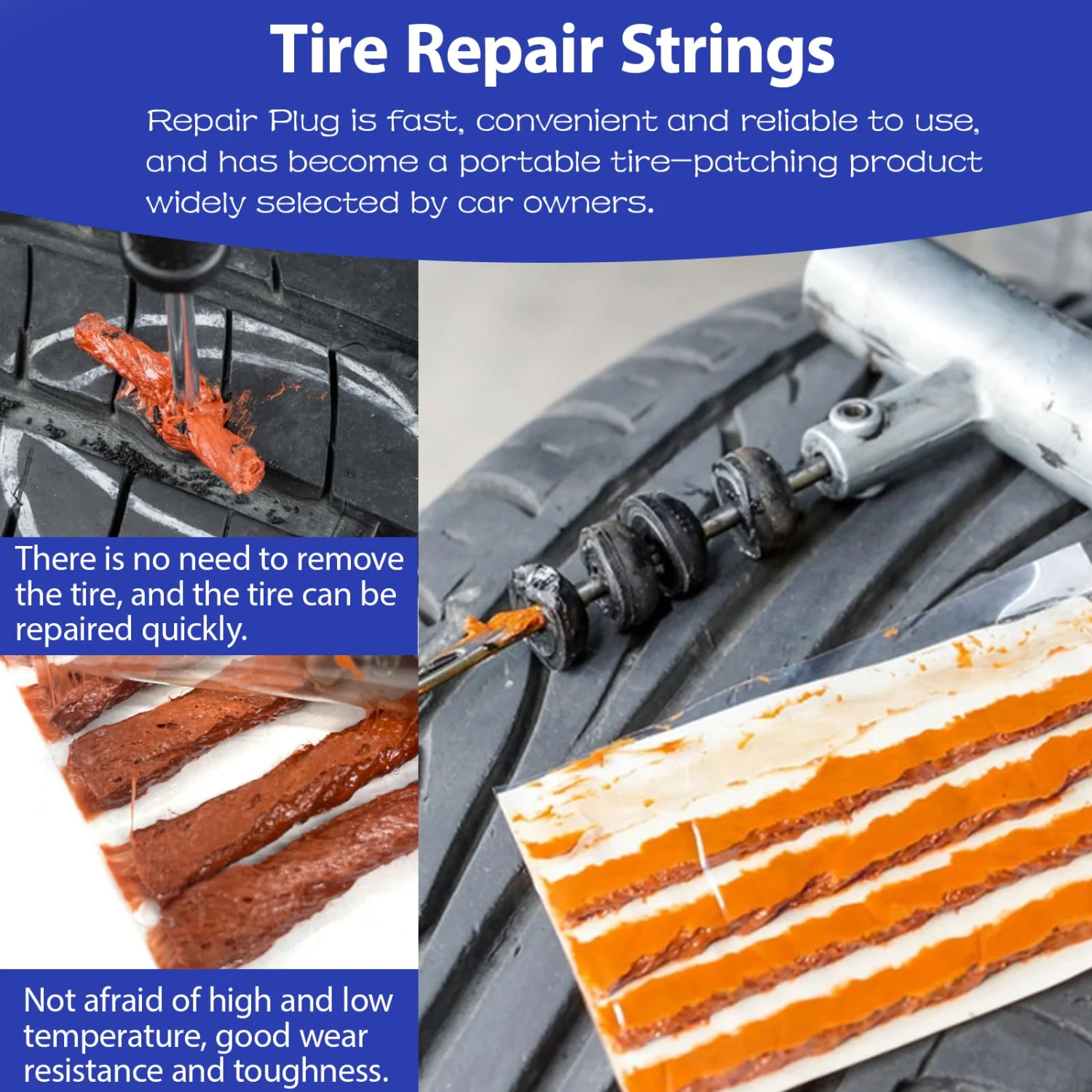 10-150PCS 튜브리스 타이어 수리 스트립 자동차 - Tubeless Tire Sealant 리뷰 및 가격