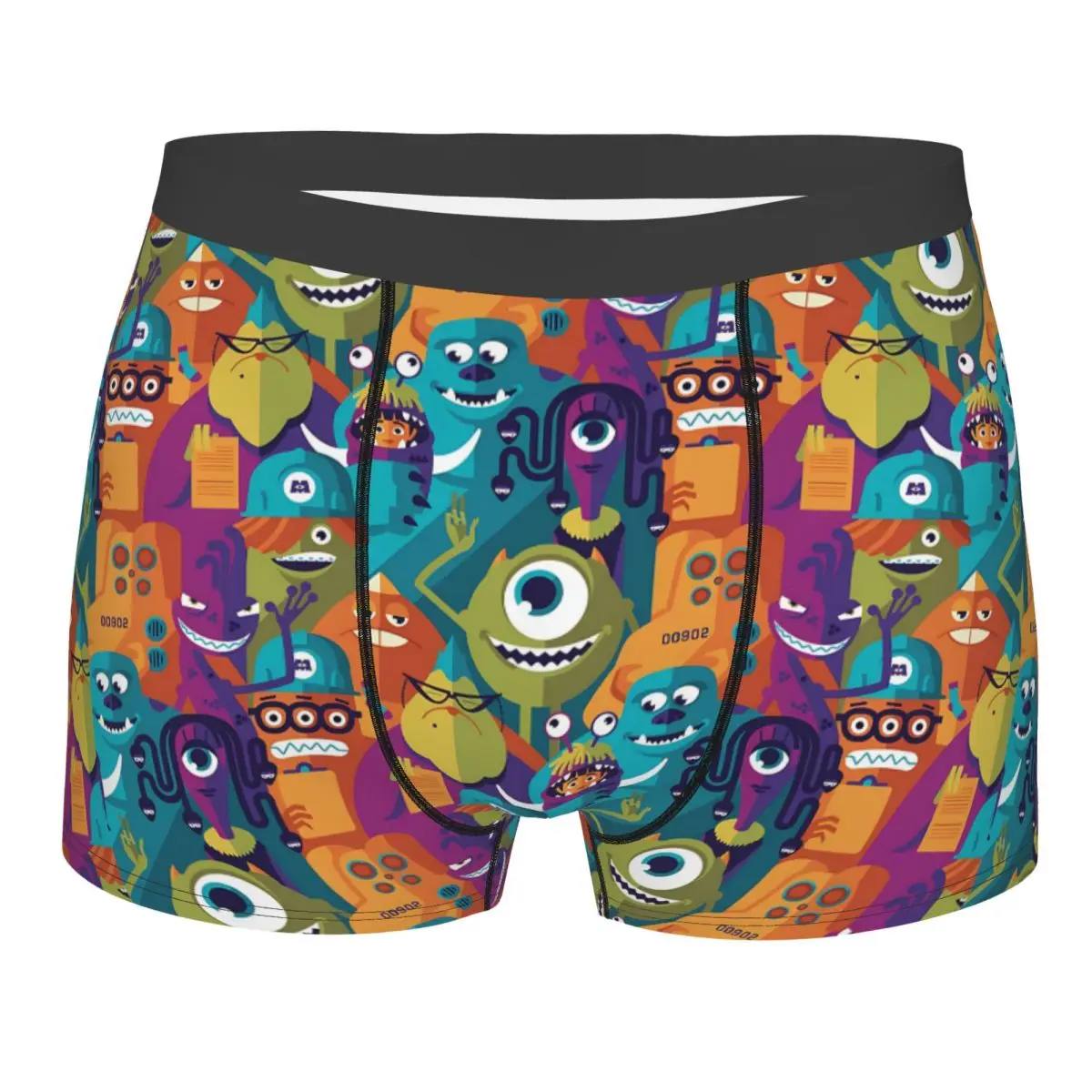 

Custom Anime Cartoon Monsters University Underwear Men Breathbale Boxer Briefs