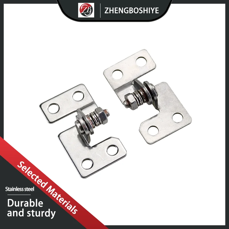 

304 Stainless Steel Adjustable Torque Shaft Equipment, Instrument Random Stop Damper Flip Cover Positioning Stop Hinge