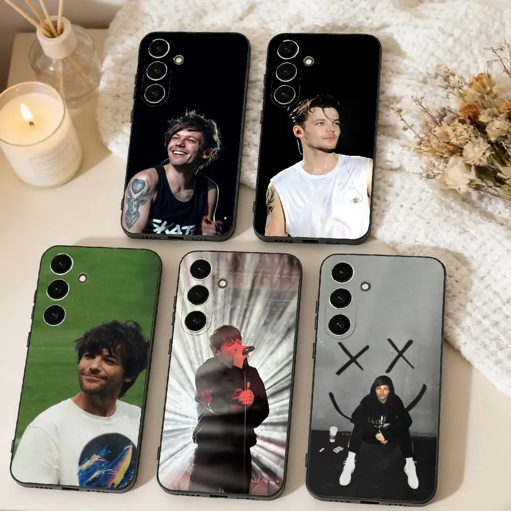 

T-Tomlinson Brit Pop Style Phone Case For Samsung Galaxy A73,A72,A71,A70,A53,A52,A51,Soft Black Shell