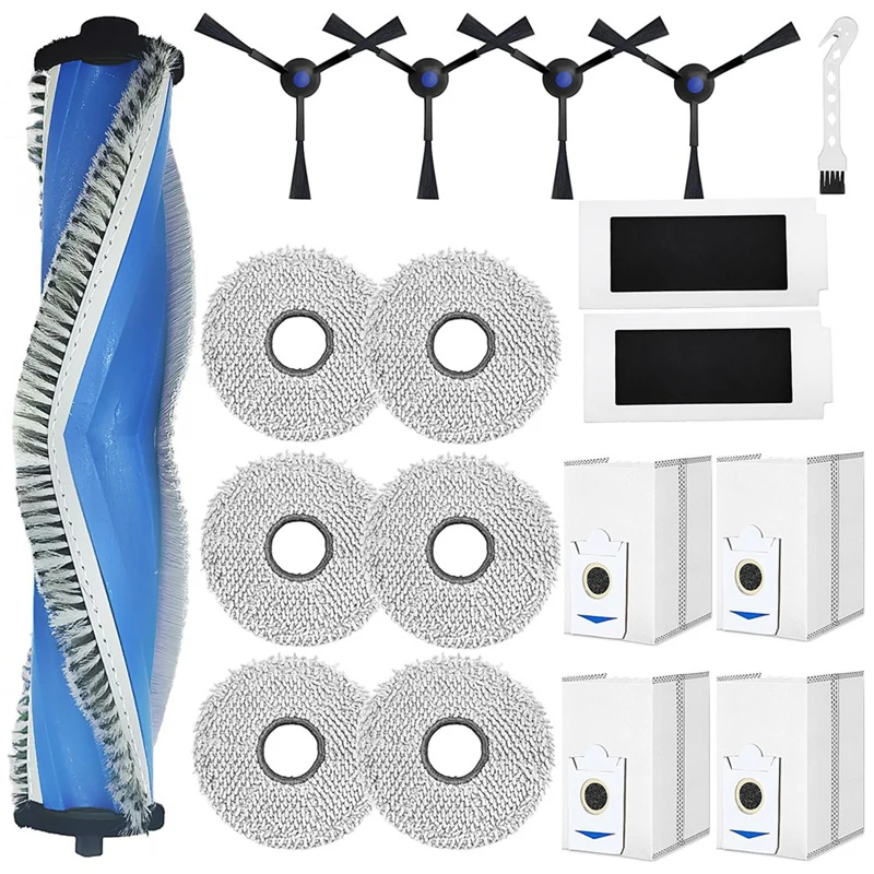 

A36F Hot Accessories For ECOVACS DEEBOT T30 Omni / T30 PRO Omni Robot Vacuum Cleaner Side Brush Hepa Filter Mop Cloths