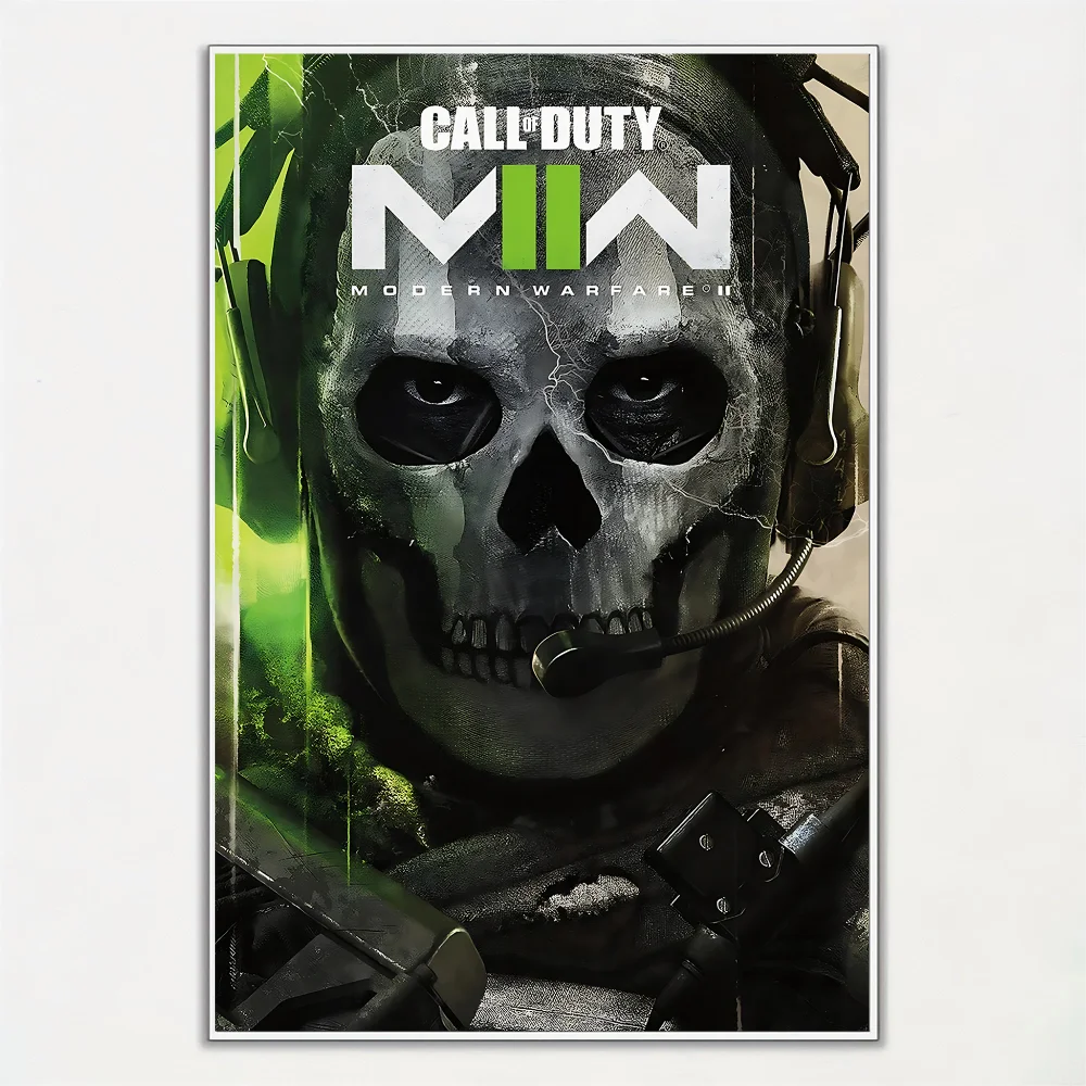 ملصق Call Of Duty Black Ops للحرب الباردة لغرفة المعيشة وغرفة النوم والمقهى ديكور فني