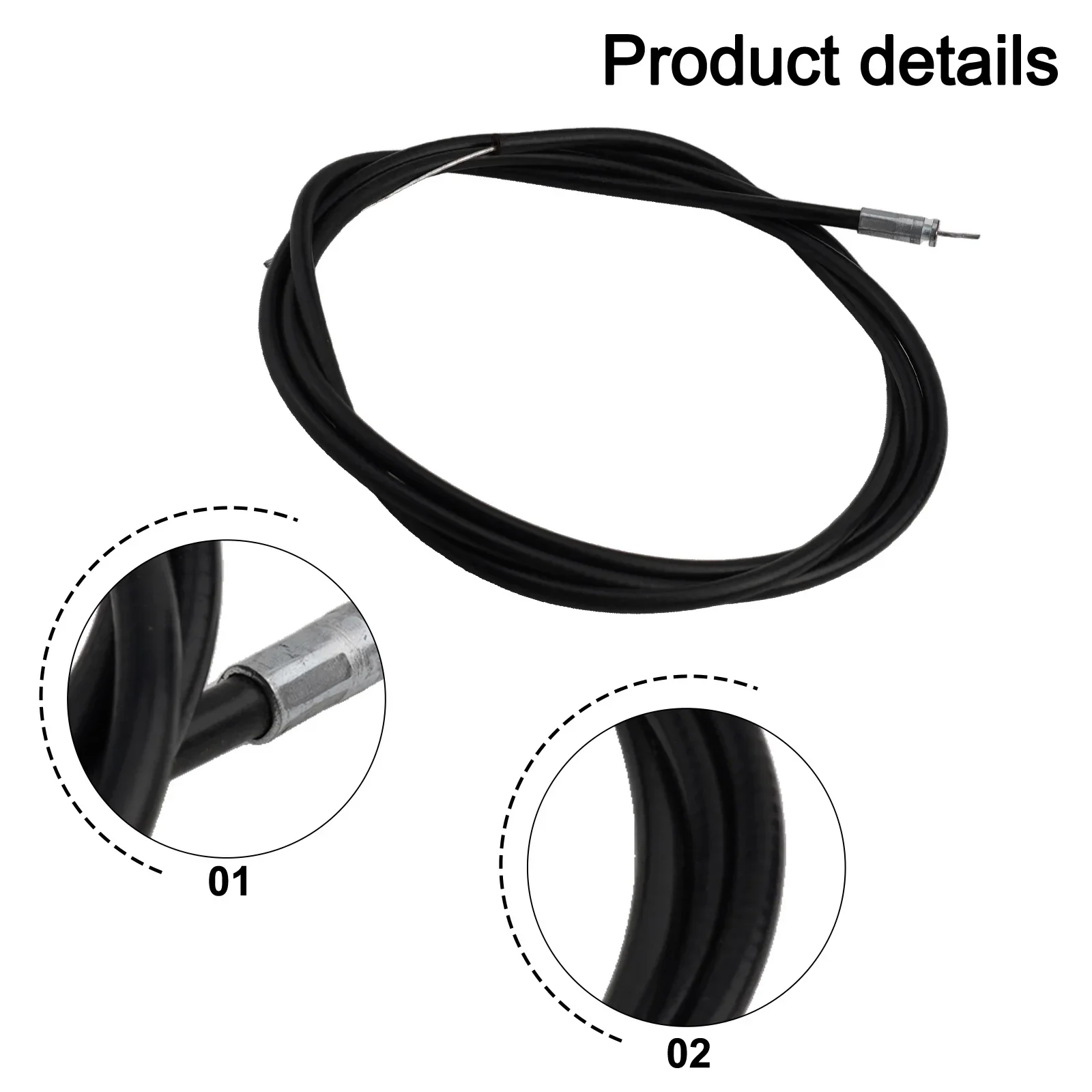 Replacement Throttle Cable For Lawn Mowers/Rotovators/Tillers Fits For Mountfield/Champion/Castel Garden Stiga