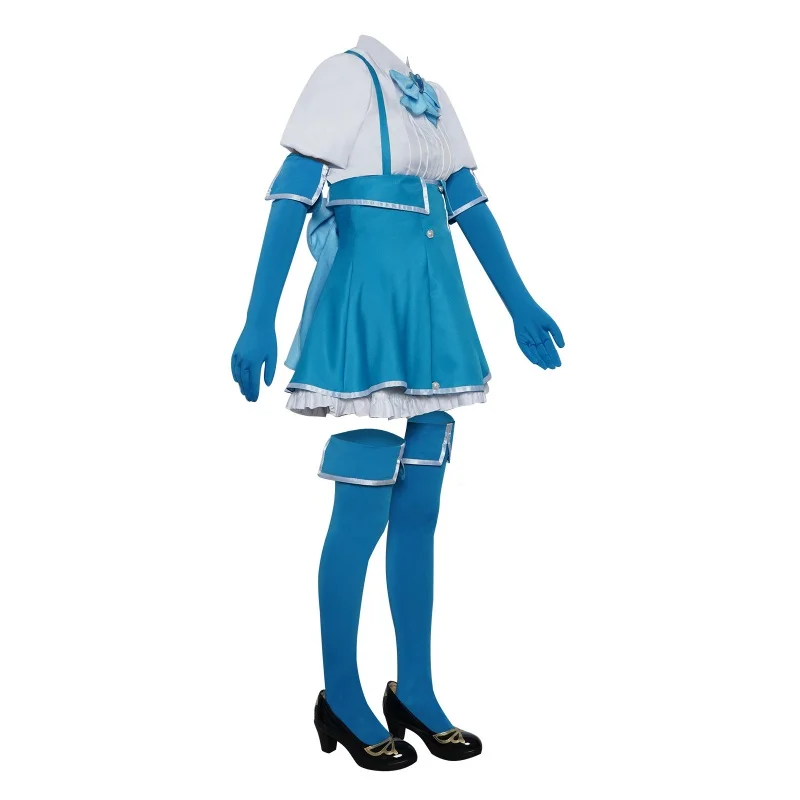 Anime Minakami Sayo Cosplay Traje com Peruca para Mulheres, Trajes de Halloween para Meninas