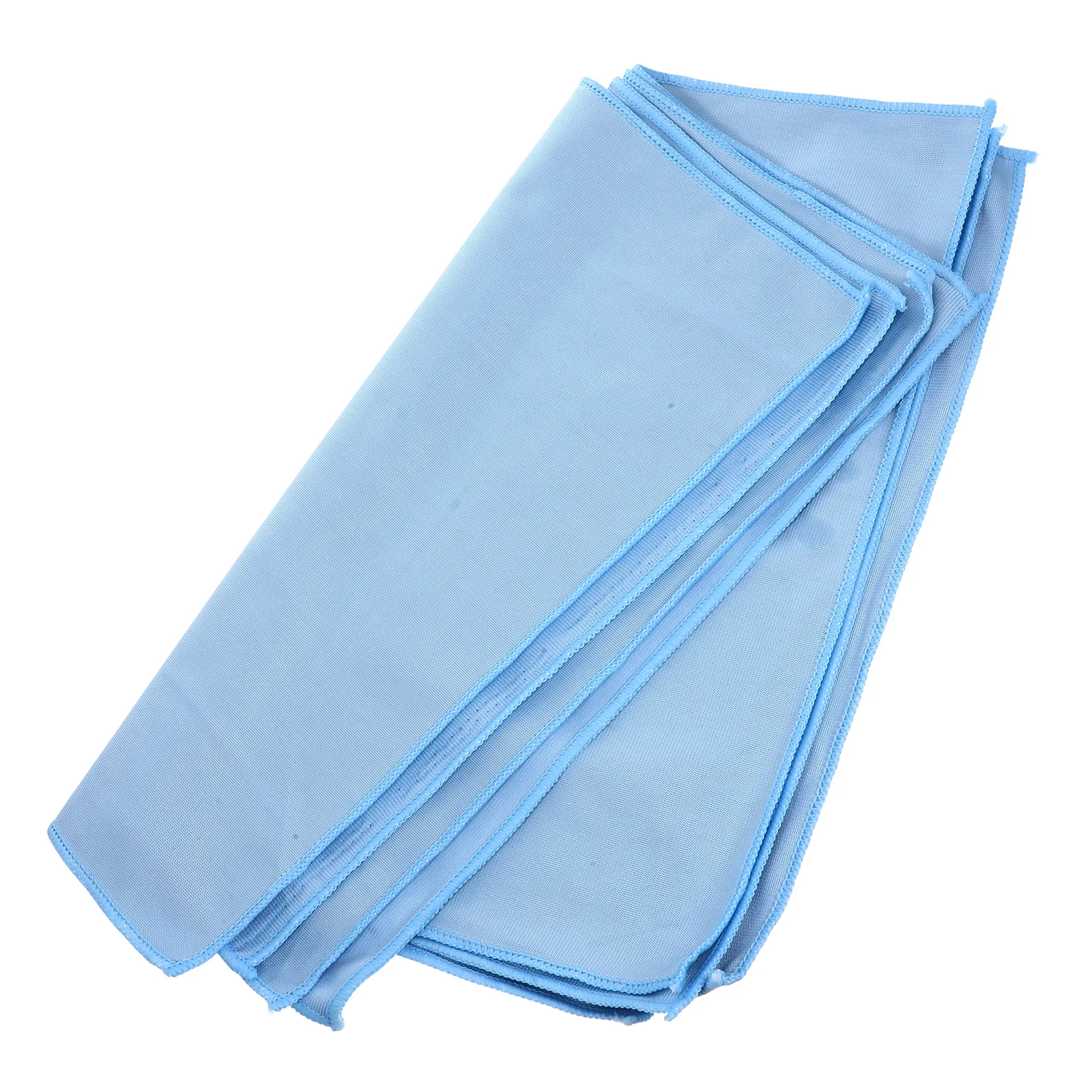 

4 Pcs Cleaning Cloth Glass Towels Ring for Housekeeping Eyeglass Cloths Fabric Glasses Wipes Supplies
