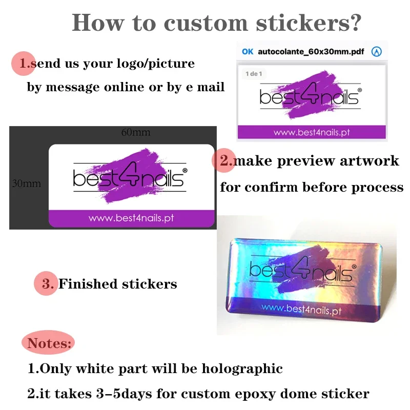 Shirley custom 100pcs Resin epoxy domed Stickers selfadhesive tags 3D labels Personalized Stickers autocollants personnalisés