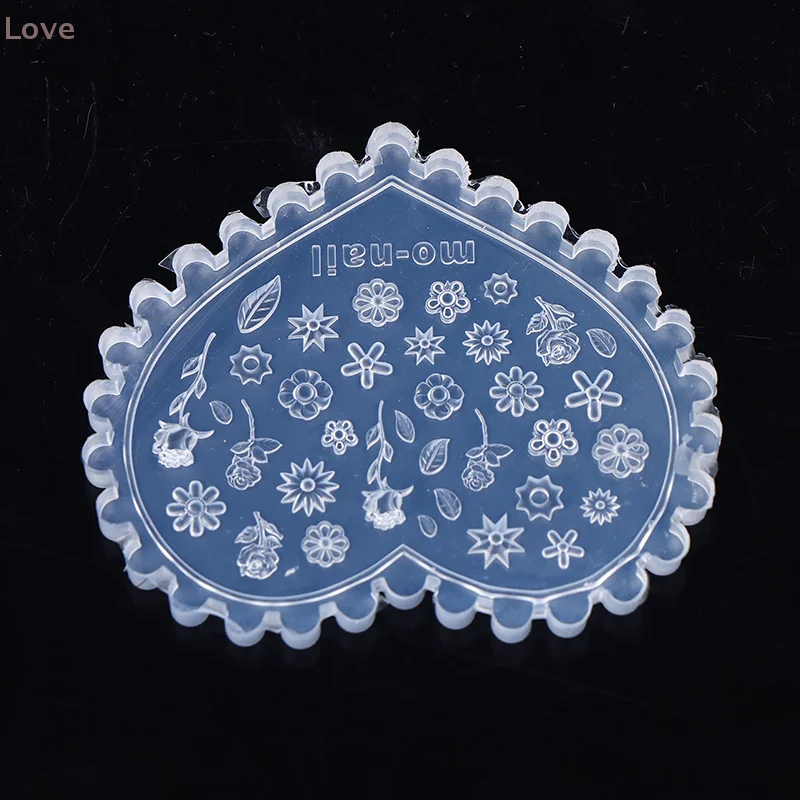 [L&P] ثلاثية الأبعاد زهرة مسمار قالب زينة DIY سيليكون مانيكير قالب الفن أداة صنع المجوهرات