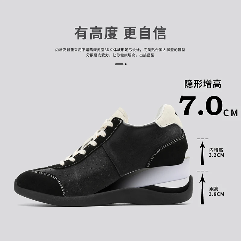 أحذية نسائية مسطحة جديدة مصممة على الموضة خفيفة الوزن قابلة للتنفس وغير قابلة للانزلاق بتصميم نفس الجنس أحذية رياضية كاجوال من الجلد الناعم للنساء #6