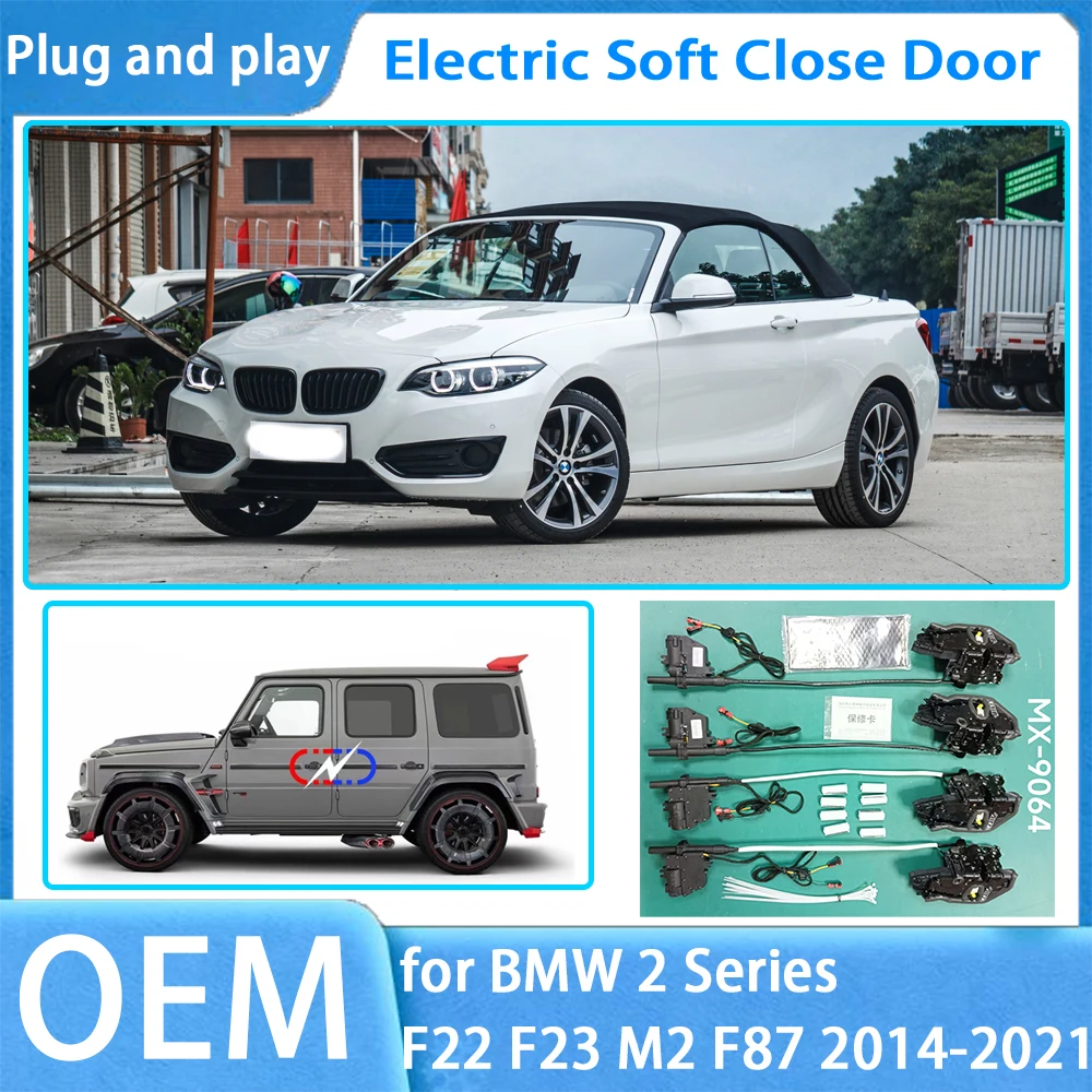

for BMW 2 Series F22 F23 M2 F87 2014-2021 OEM Car Soft Close Door System Automatic Electric Auto Pull Power Latch Power Closing