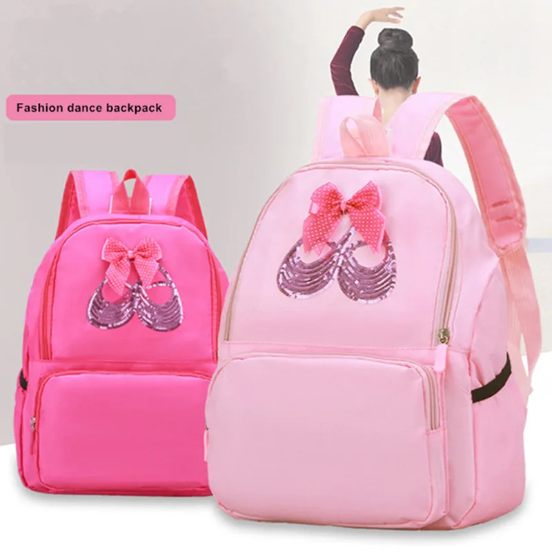 Kids Girls School Bag Fitness Accessories  For Gym Dance Training Big Handbags Weekend Sports Travel Bolsas Children\'s Backpack