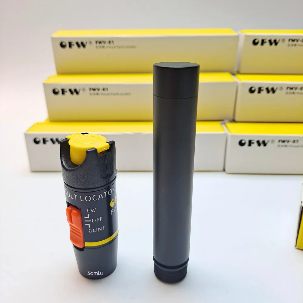 Laserowy lokalizator uszkodzeń światłowodowych VFL 10MW/10KM, czerwony długopis laserowy, tester kabli światłowodowych, narzędzie do testowania światłowodów, długopis światłowodowy FTTH