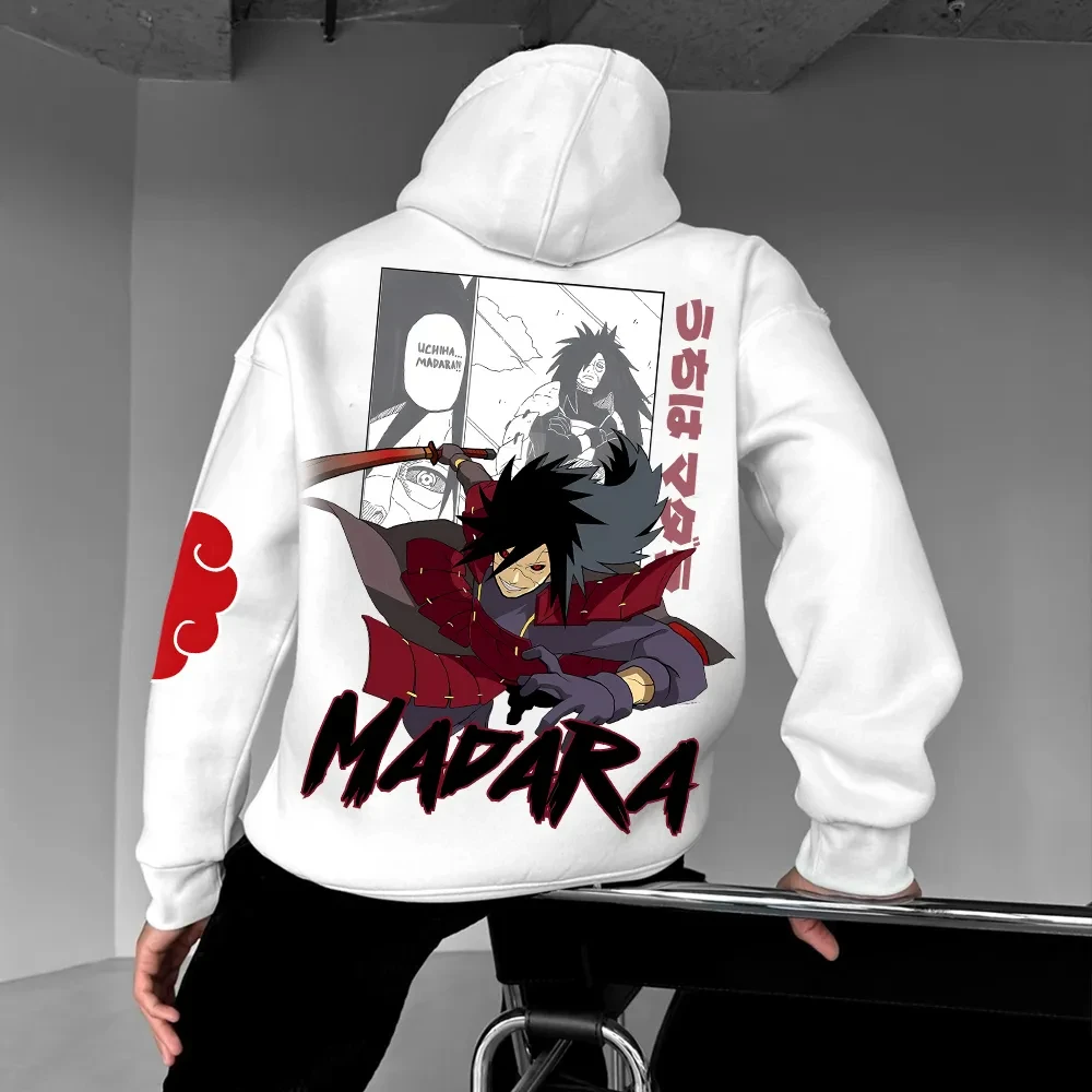 

2025 Naruto Sasuke Collaboration Autumn and Winter Men's Daily Life Sports and Commuting Bestsellers Hooded Sweatshirts