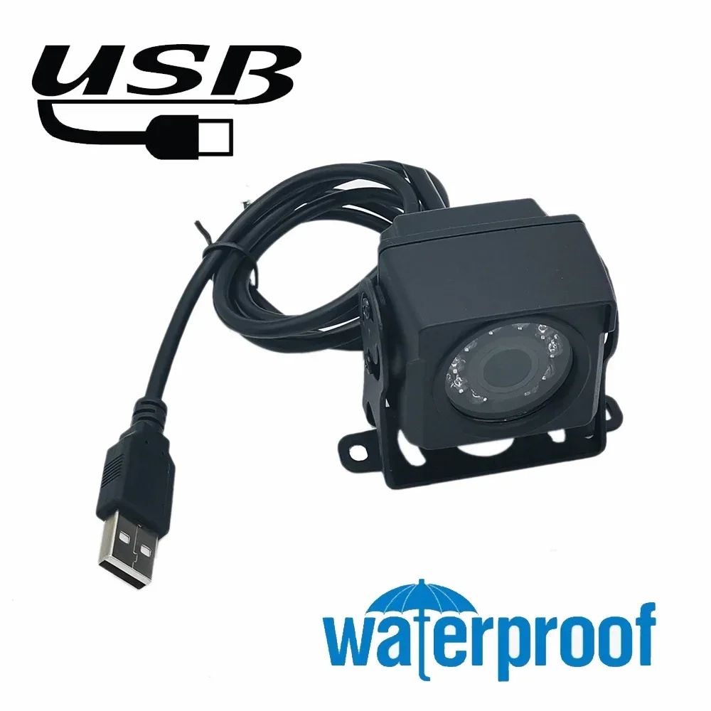 

Уличная всепогодная 5-мегапиксельная 720P 1080P USB-камера UVC IR CUT CMOS IR LED Купольная камера ночного видения CCTV Веб-камера 2MP Linux Windows Mac
