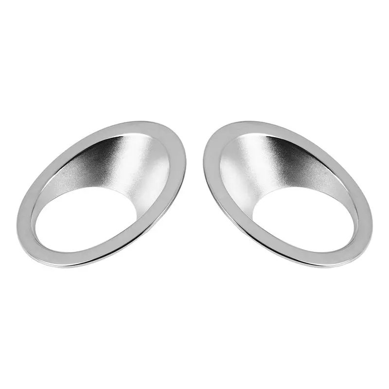 

A13F-For Honda Cr-V Crv 2007 2008 2009 Front Bumper Fog Light Trim Rim Lamp Cover Cap Car Styling Reflective Sticker Kit Accesso