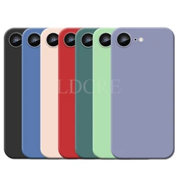 For iPhone 16e Case Liquid Silicone Protector Case For iPhone 16 e Cover TPU Rubber Phone Protector Cover For iPhone 16 E Case
