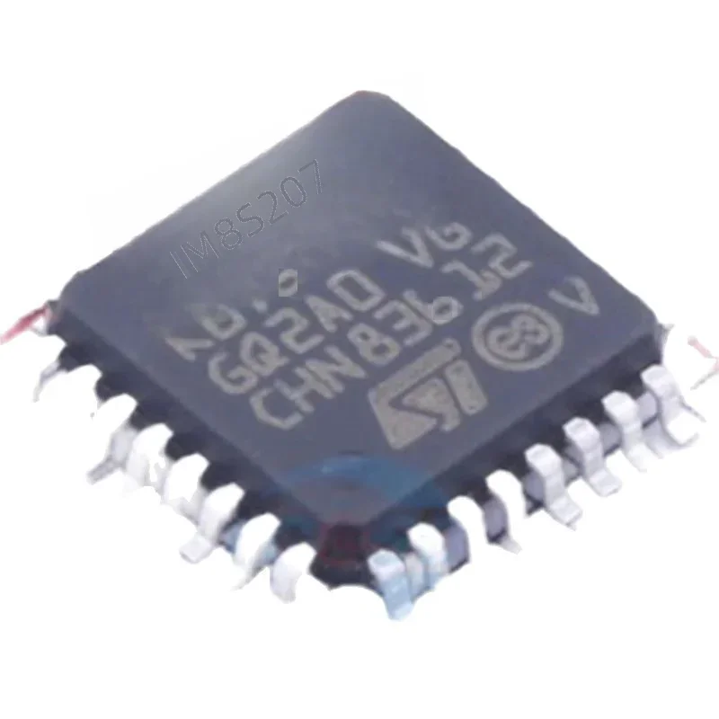 5PCS/ Lot 8-bit Microcontrollers - MCU Performance Line, STM8S207K6T6C, 24M Hz, STMS 8-Bit MCU,