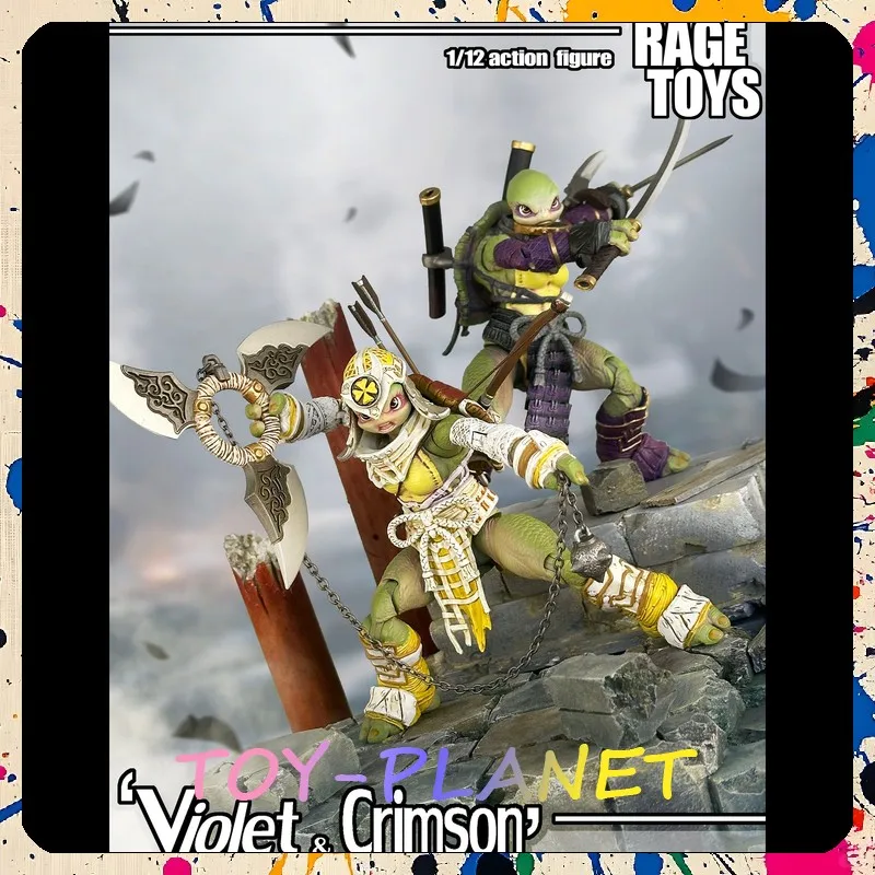 

Pre Rage Studio Rage Toys 1/12 Violet Cimso Crimson Violet Collectible Action Figure Model Anime Figure Toys
