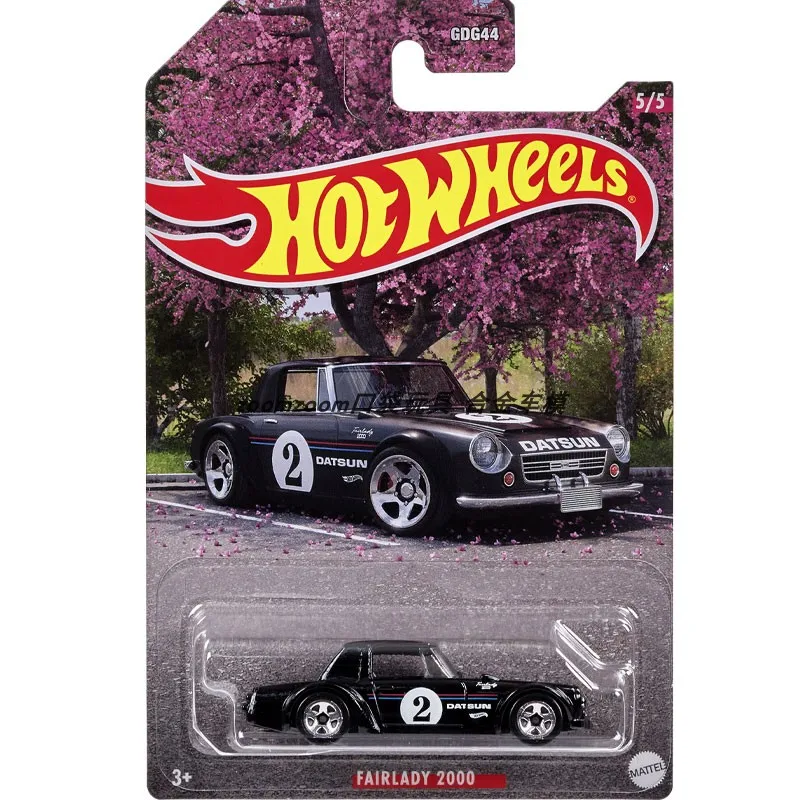 Original Hot Wheels 1/64 Japanese Car Classic Mazda Toyota Honda Suit Fairlady Boys Gifts Toys for Children Alloy Models GDG44