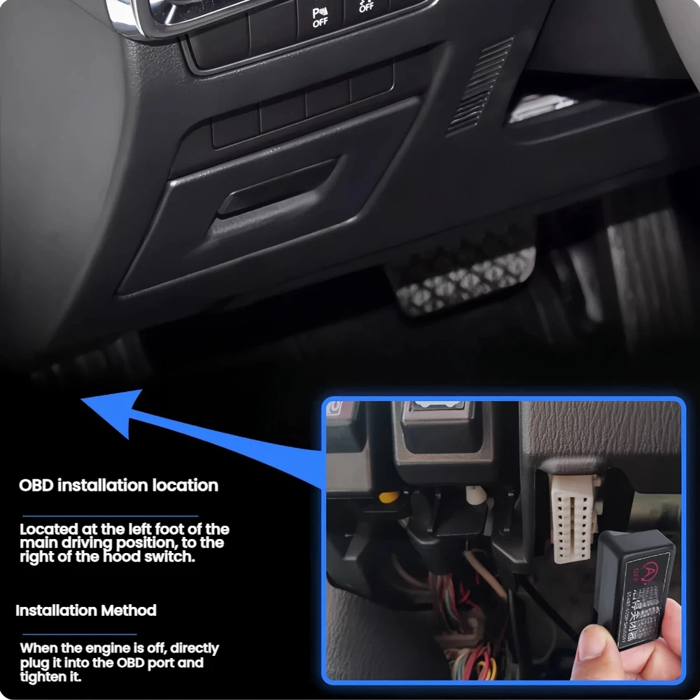 لمازدا CX-5 KE KF 2013-2022 سيارة عالية الجودة التلقائي وقف بدء المحرك نظام مزيل السيارات وقف بدء كابل #4