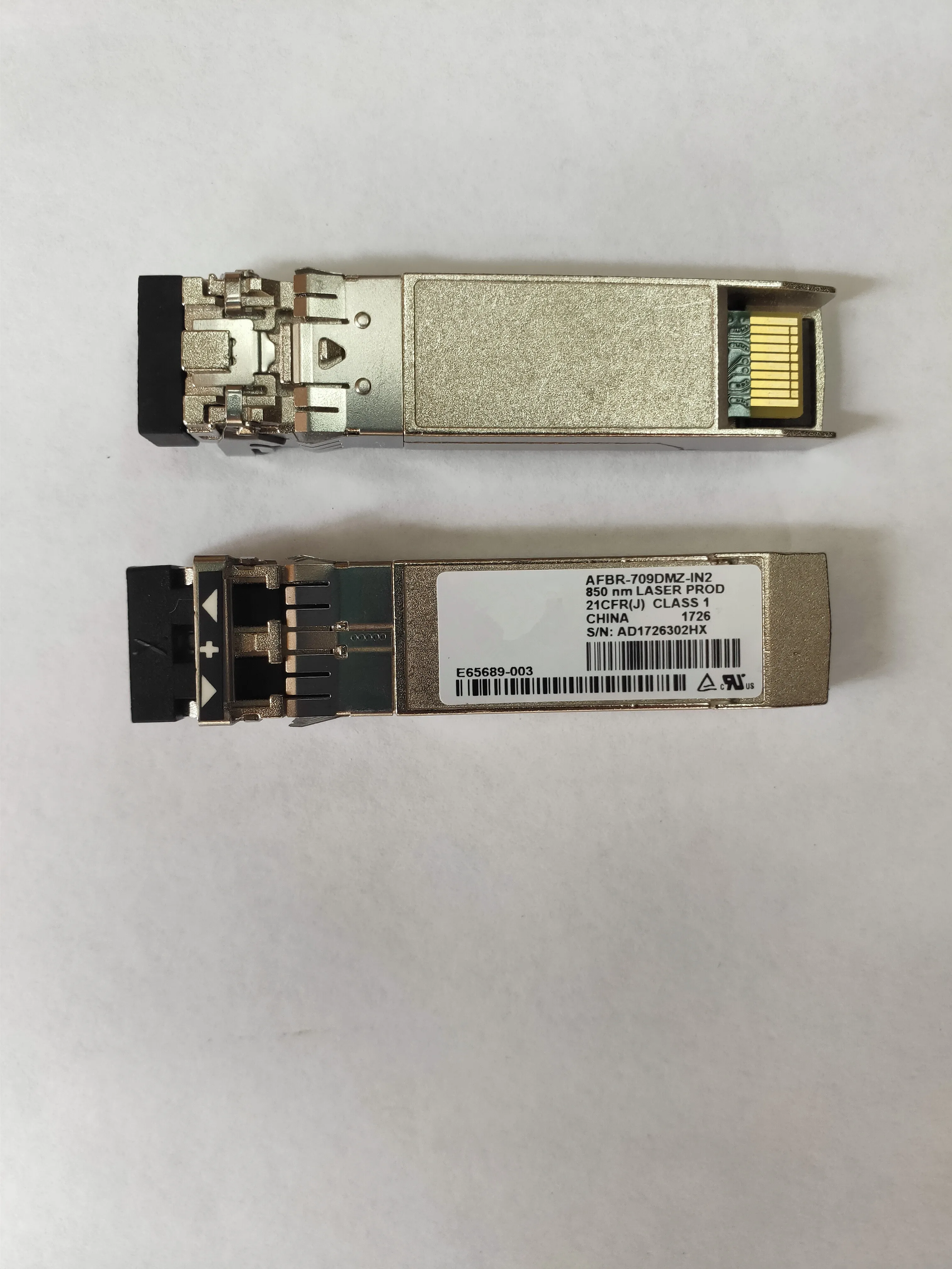 

1PCS Int-el Sfp 10gb Fiber Sc E10GSFPSR AFBR-709DMZ-IN2 X520 X710 Fiber Optical Network Card Module 10g Network Card/850nm Fiber